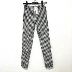 marvelousマーヴェラス ギンガムチェック スキニーパンツ L 保管シミ