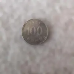 韓国 100ウォン硬貨 1992年のサムネイル
