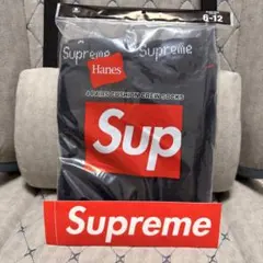 新品未開封Hanes Supreme 4足組クルーソックス メンズシュプリーム