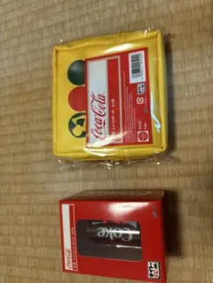 タイトーくじ　コカコーラ C賞 アクリルフィギュア　Ｄ賞 レトロポーチ