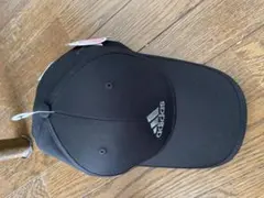 adidas ブラック キャップ フリーサイズ