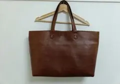 SLOW × Lui's レザー トートバッグ ブラウン