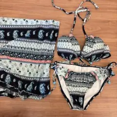 PAUL & JOE SISTER⭐︎ペイズリー柄水着3点セット