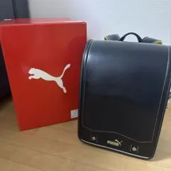 PUMA ランドセル ブラック×ライトイエロー