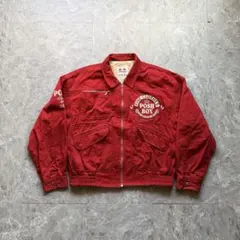 POSH BOY 短丈　ドリズラージャケット　ロゴ刺繍