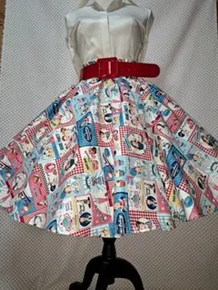 サーキュラースカート(全円)