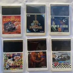 PCエンジンHUカード6枚セット［ビクトリーラン他］