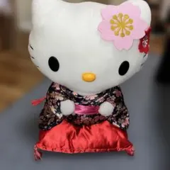 公*o様 Hello Kitty 着物 ぬいぐるみ 藤の花 - メルカリ