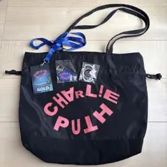 CHARLIE PUTH ロゴトートバッグ　ストラップ