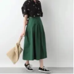 レプシィム ロングスカート M モスグリーン 美品のサムネイル