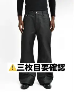 Asapmode Stacked Canvas Wide-Leg Pants - メルカリ