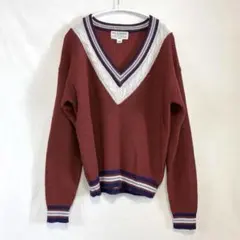 昭和レトロ PAN PLANNING チルデンニット 80s 90s 香港製