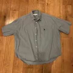 U.S POLO ASSN 水色　シャツ