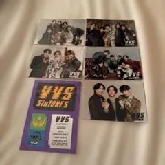 SixTONES VVS ツアーステッカー フォトセット