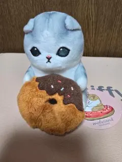 mofusand にゃんこが見守るデスクトップひっかけぬいぐるみ(招福小判