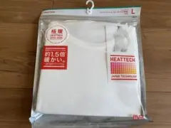 UNIQLO ヒートテック極暖 クルーネックT White L