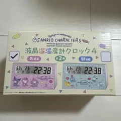 SANRIO CHARACTERS 液晶温湿度計クロック4 Pinkのサムネイル