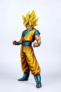 台座特別仕様 ドラゴンボールZ 超サイヤ人3 2D リペイントフィギュア