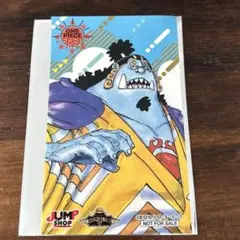 ワンピース　サマーフェア2025　ジャンプショップ特典ステッカー ジンベエ