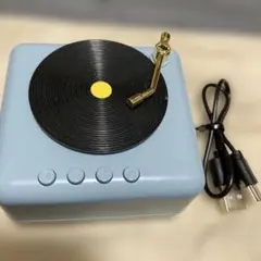レコードプレーヤー風ワイヤレススピーカー