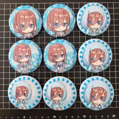 五等分の花嫁×ドンキ　限定　缶バッジ　百鬼夜行　ちびキャラ　中野三玖