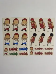 レア☆新品 スラムダンク スタンプ メモ帳 塗り絵 SLAMDUNK 桜木 流川