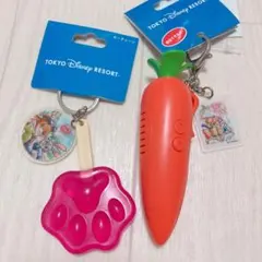 東京ディズニーリゾート　ズートピア　ニック　ジュディ　キーホルダー　にんじんのサムネイル
