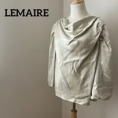 LEMAIRE　サテンドレープトップス　ルーズカラートップス　jinghiのサムネイル