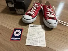 CONVERSE ALL STAR レッド ローカット コンバース 25cm