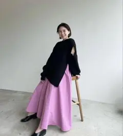 大特価！！CLANE クラネ　VOLUME FLARE MAXI SKIRT