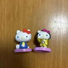 ハローキティ 着物フィギュア 2体セット