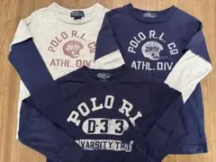 ポロラルフローレン　ロンT 3枚