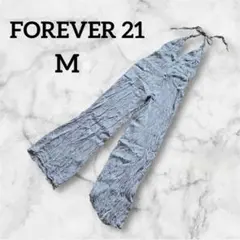 FOREVER 21 【M】サロペット オーバーオール オールインワン ホルターのサムネイル