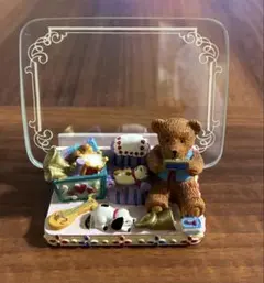 フォトフレーム　クマと楽器