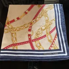 MICHAEL KORS チェーン柄 ハンカチ