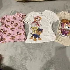 H&M パウ・パトロール Tシャツ 3枚セット
