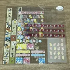 平成レトロ　うさぎ　シール セット