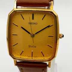 SEIKO Dolce ゴールド クォーツ 腕時計 動作未確認 B10667 - メルカリ