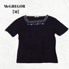 美品✨️McGREGOR　マックレガー【M】コットン100％ 半袖サマーニットのサムネイル
