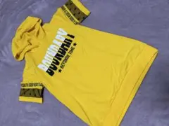 BOUNDARY 半袖 フード付き Tシャツ イエロー　150のサムネイル