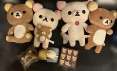 リラックマ 非売品 ポーズぬいぐるみ激レア ティッシュ 冬だより