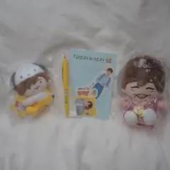 なにわ男子　長尾謙杜　ちびぬい第2弾　クリップマスコット　ボールペン　ステッカー