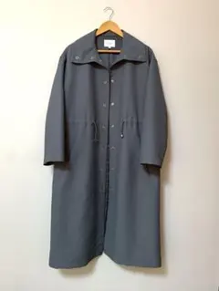 BEAUTY&YOUTH ダブルクロスツイルドローストリングコート