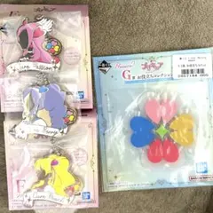 プリキュア　一番くじ　シルエットメタルチャーム　 フレッシュプリキュア