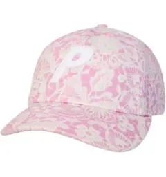 palace P 6-panel denim lace pink capのサムネイル