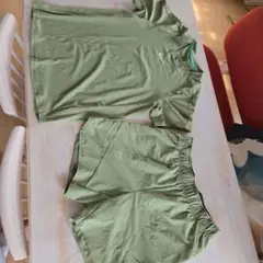 Nike 美品 オリーブグリーン Tシャツ ショートパンツ セットLサイズ