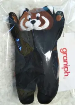 【ほぼ新品】グラニフ　graniph　イカク　ぬいぐるみ　チャーム　キーチェーン