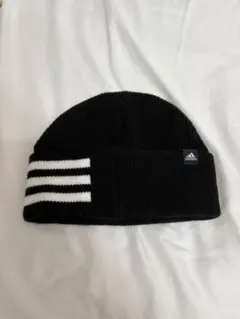 adidas アディダス　ゴルフ　ニット帽　ブラック