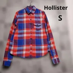 Hollister チェック柄長袖シャツ Sのサムネイル