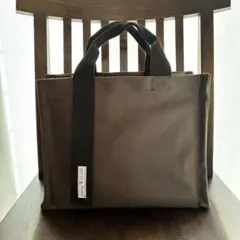 Yasuko handmade 帆布トートバッグ ブルー大容量 - メルカリ